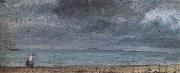 John Constable Brighton Beach 12 june 1824 oil on canvas